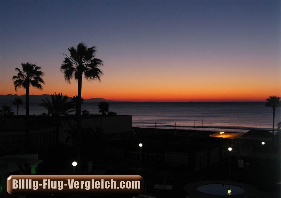 Foto: Sonnenuntergang Mittelmeer